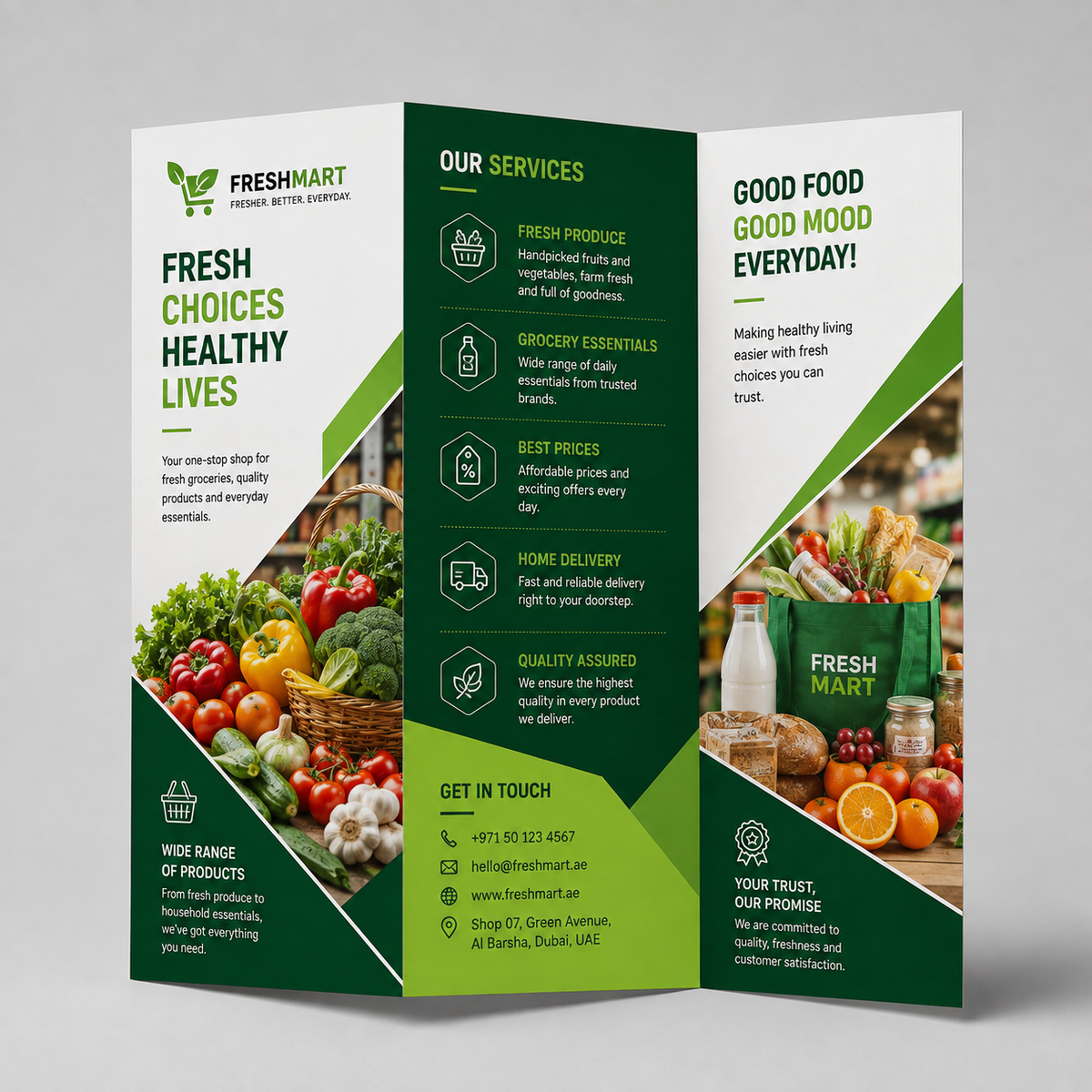 Brochure Real Size (Glossy paper 115gsm)