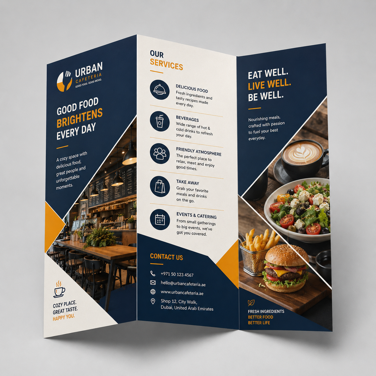 Brochure Real Size (Glossy paper 135gsm)