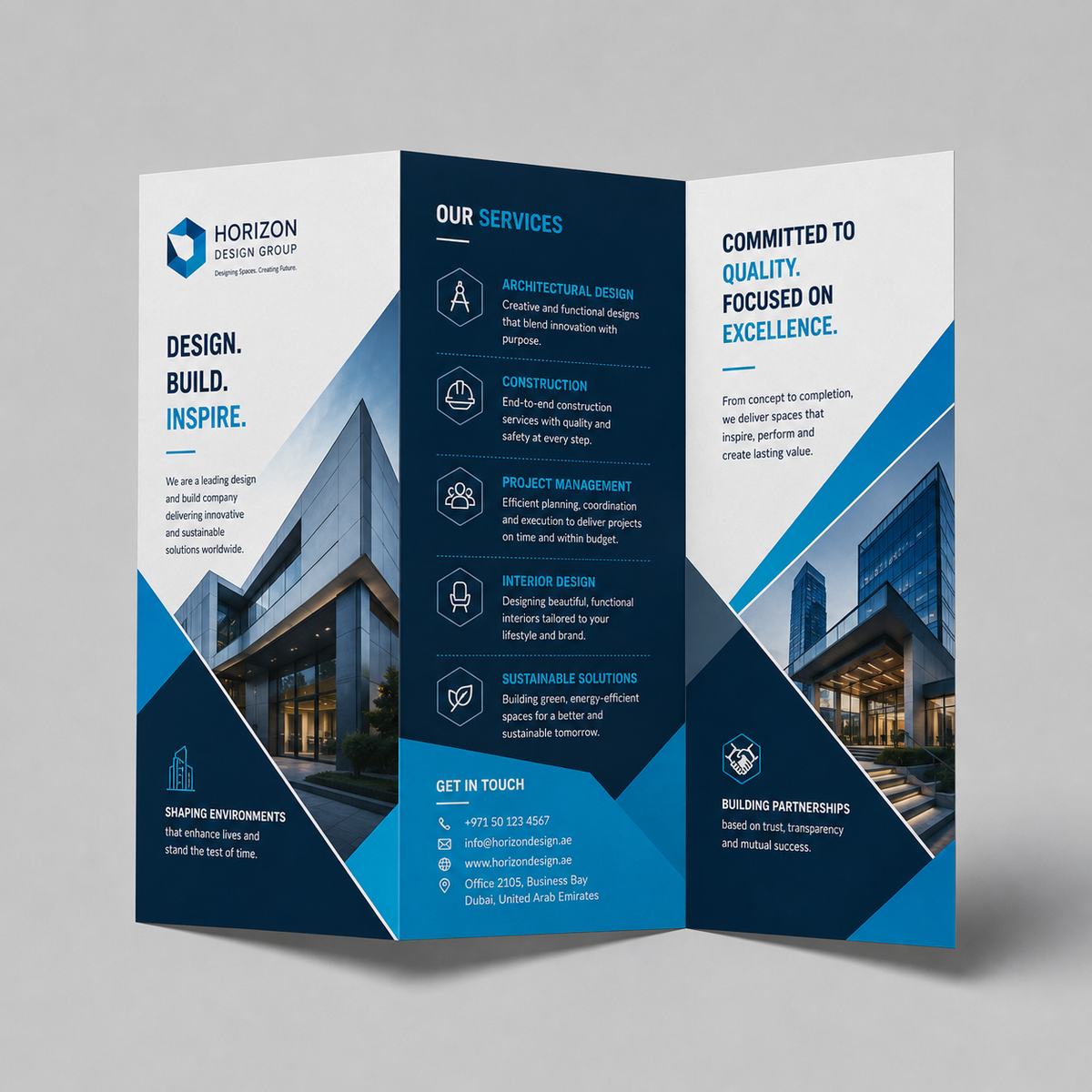 Brochure Real Size (Glossy paper 170gsm)