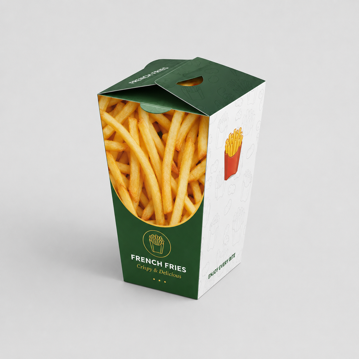 Cone French Fries Box (Takeaway) 6 Business Day(s)