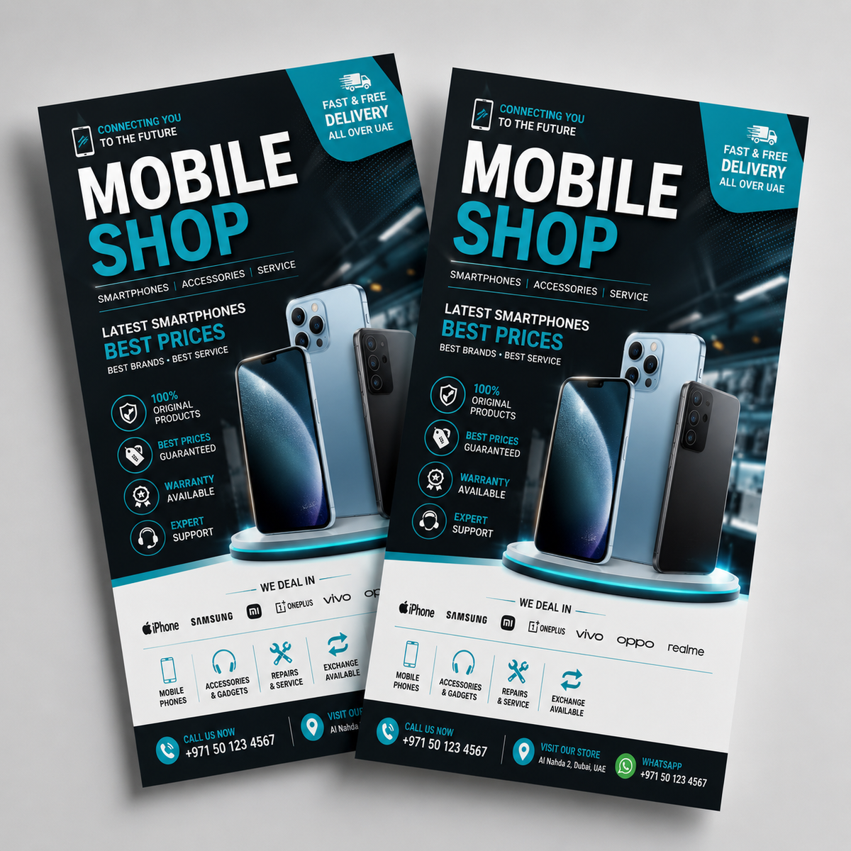 Flyer DL (Glossy paper 135gsm)