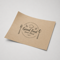 Table Mat - 1 or 2 Color (Kraft Brown 100gsm)