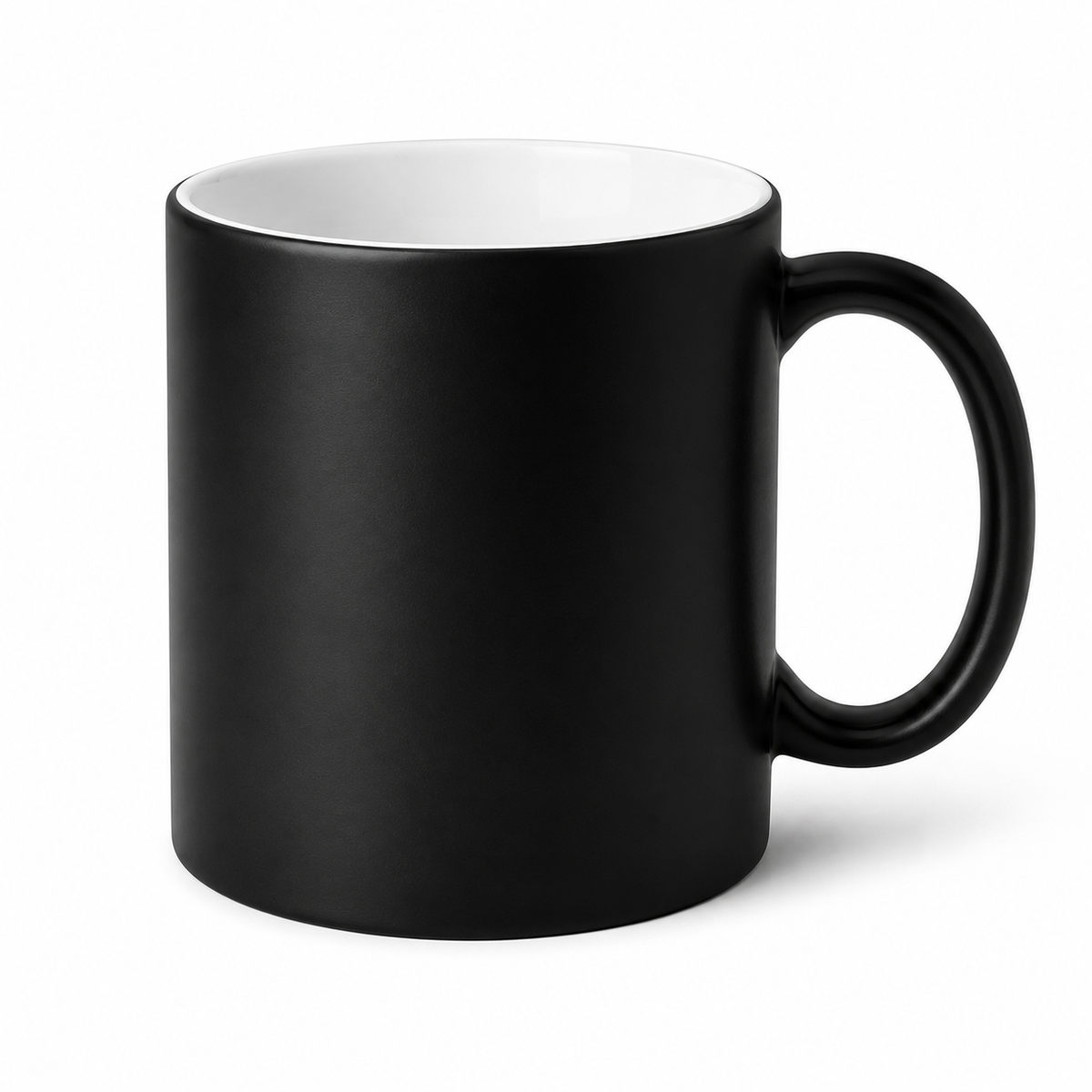 Matte Black Color Changing Ceramic Mug {Magic Mug}