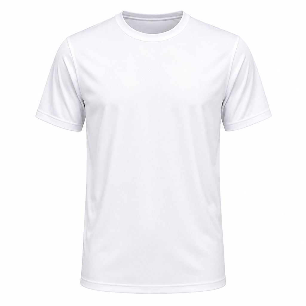 Polyester T-Shirt (White)
